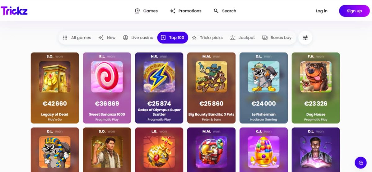 Trickz Casino image 3